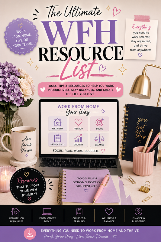 Work From Home Resource List