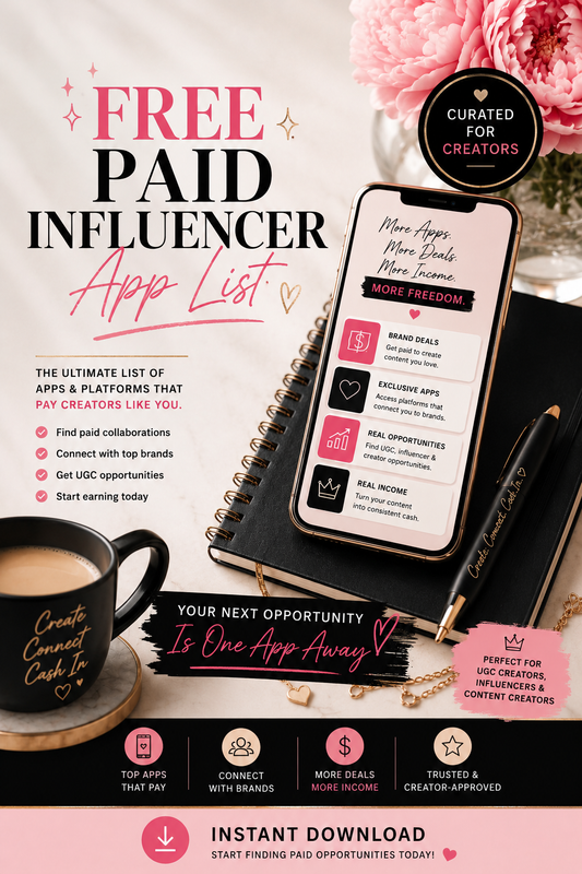 Paid Influencer App List